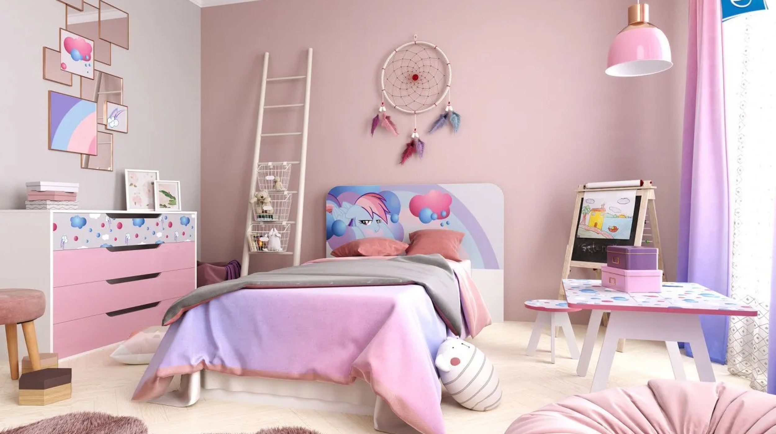 Детская "MyMeRu" в стилистике м/ф "My Little Pony"